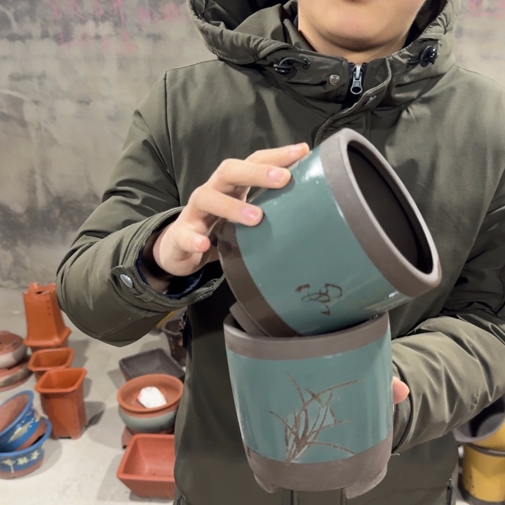 紫砂紫砂花盆111