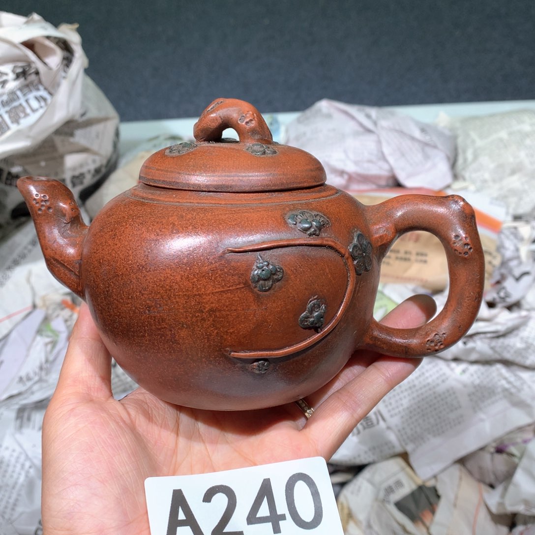 茶壶粗砂紫砂茶壶240