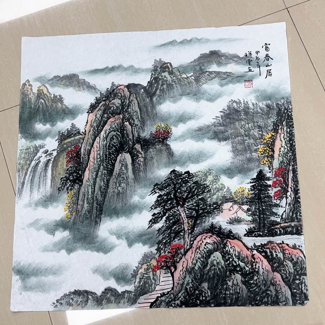 国画精品国画作品