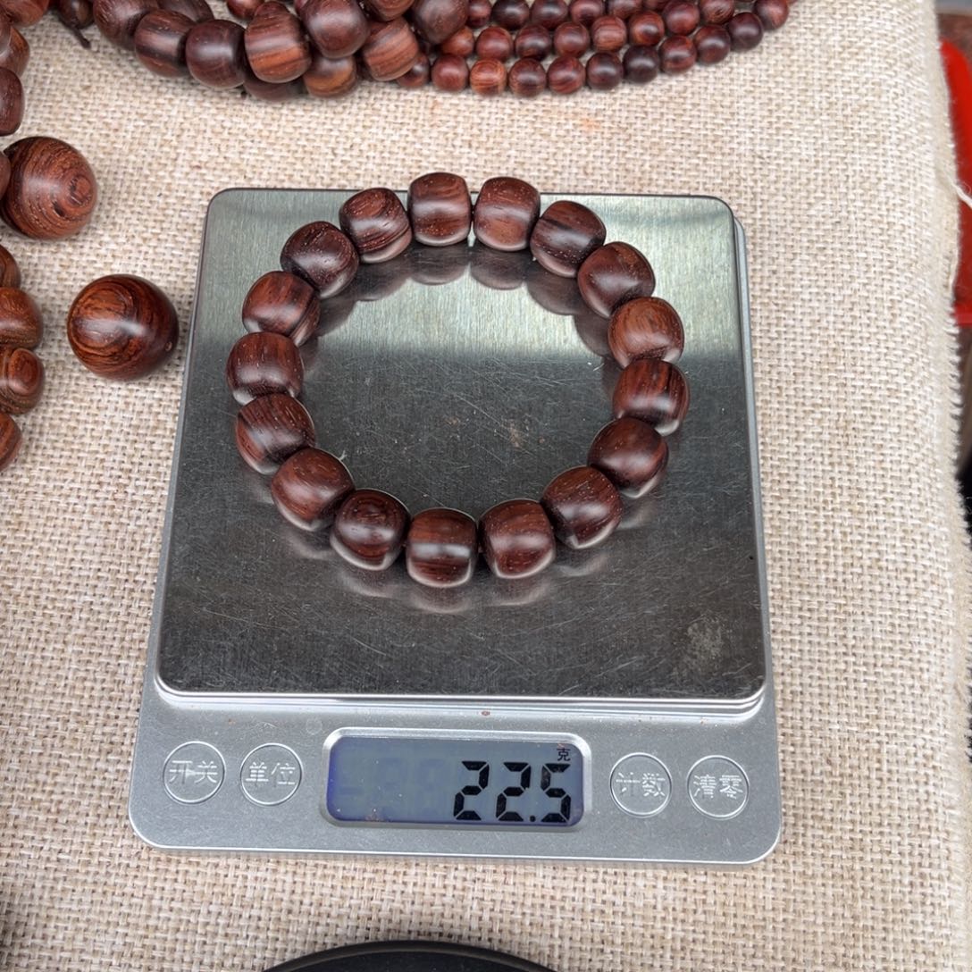 大***简手串/手链黄花梨/降香黄檀