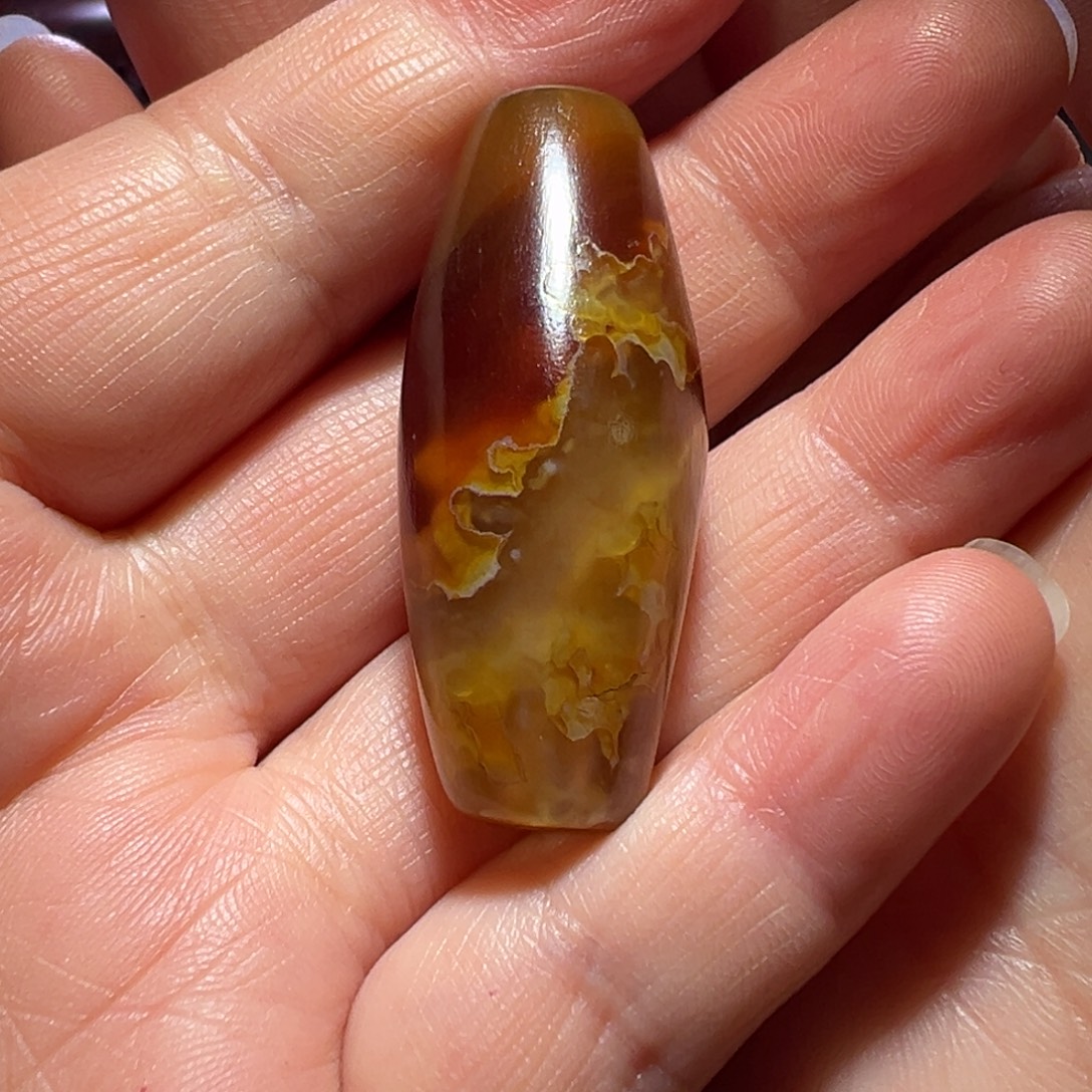 秦***瓦玛瑙/玉髓未镶嵌颈饰