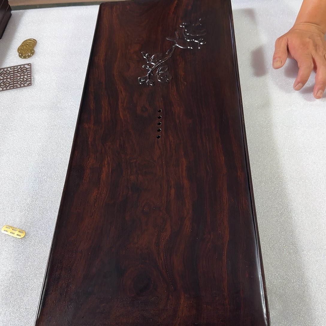 黑檀木实木茶盘70/28