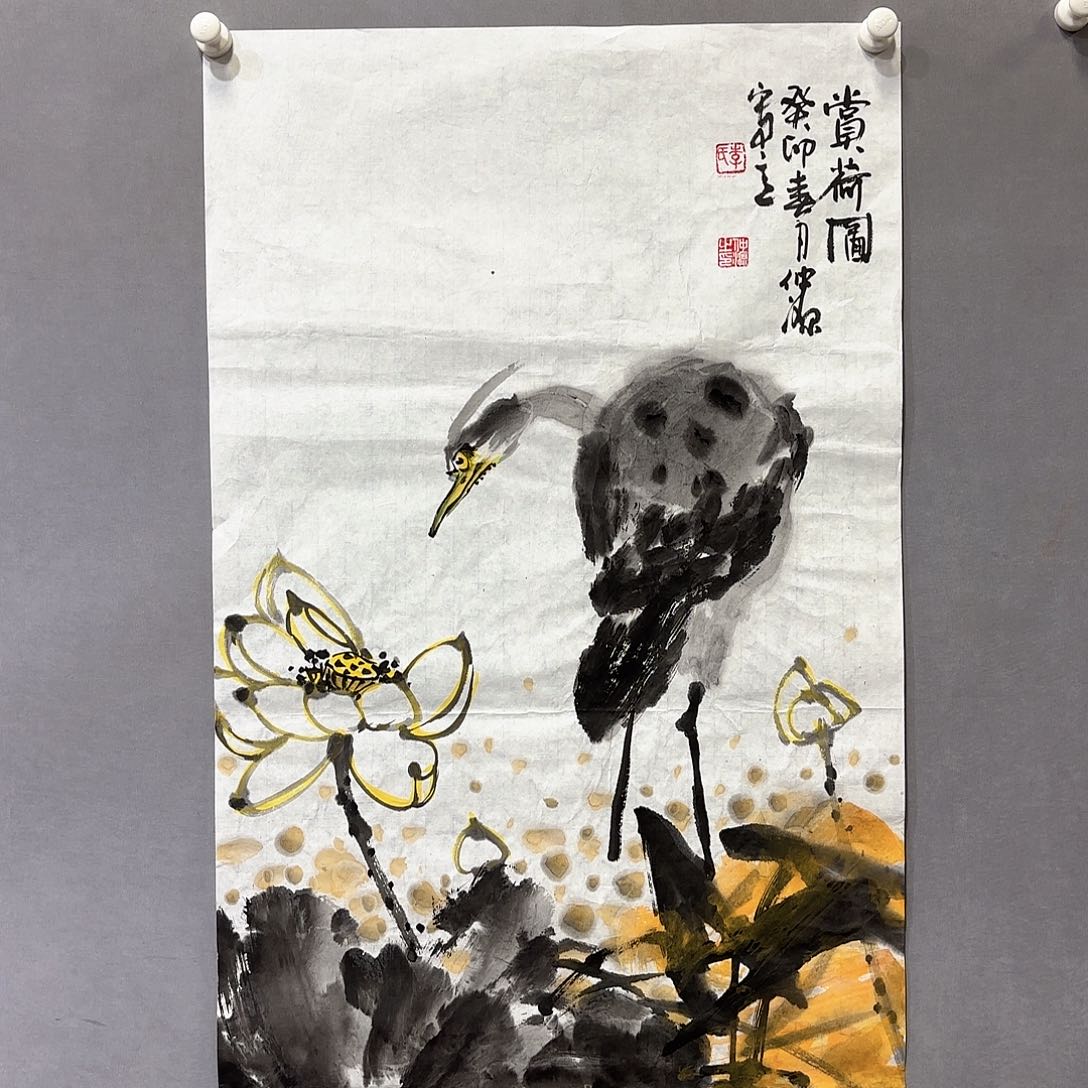 国画国画纯手绘作品请放心去藏