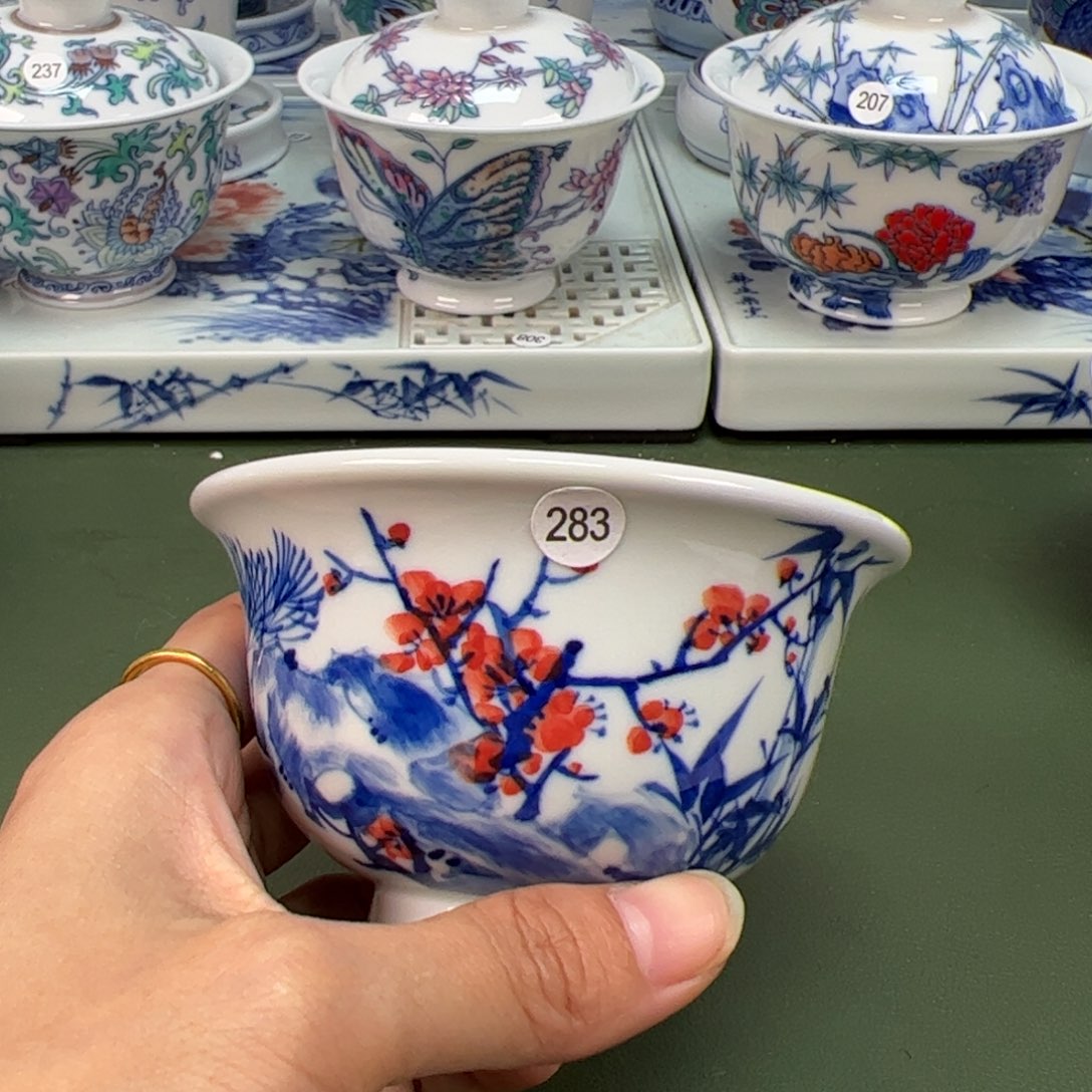 杯景德镇纯手绘茶具283