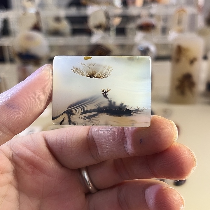 玛瑙/玉髓吊坠(不含链)未镶嵌