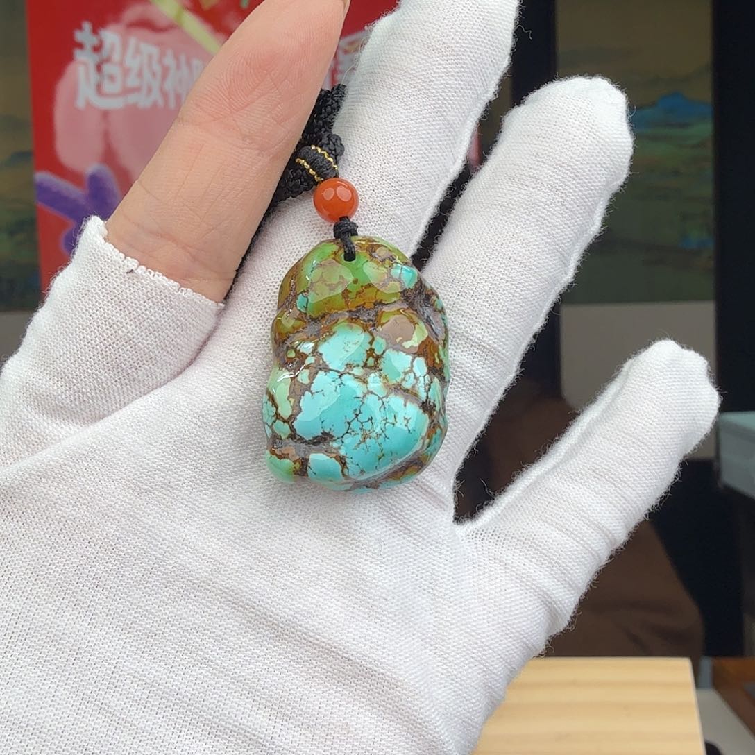 绿松石未镶嵌珠宝奇石