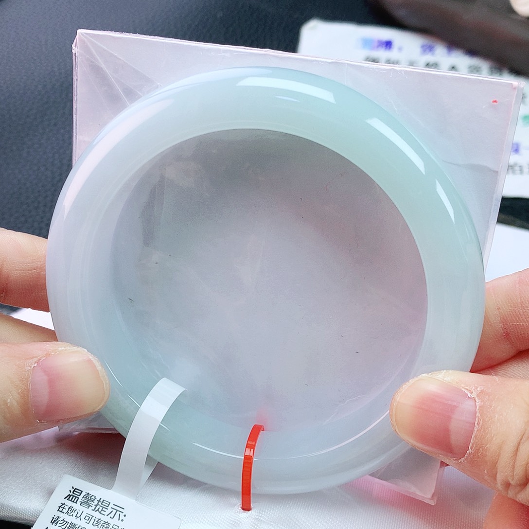 未镶嵌手镯翡翠63圈
