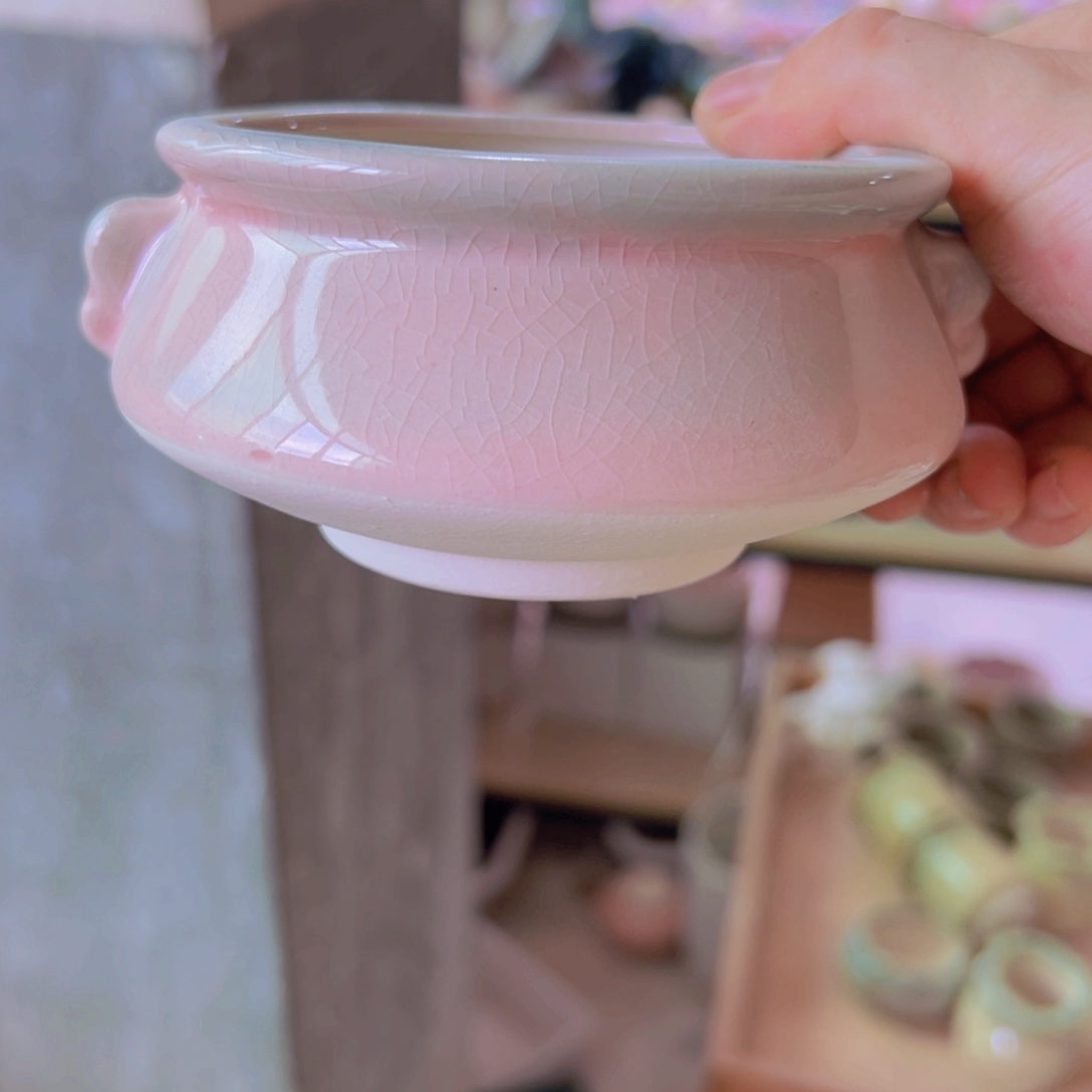 陶瓷花盆当场满12包邮