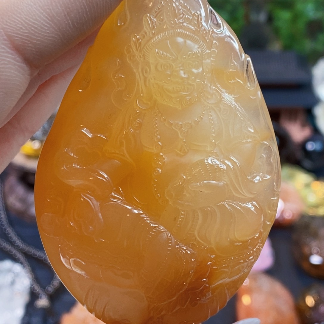 水晶颈饰未镶嵌吊坠