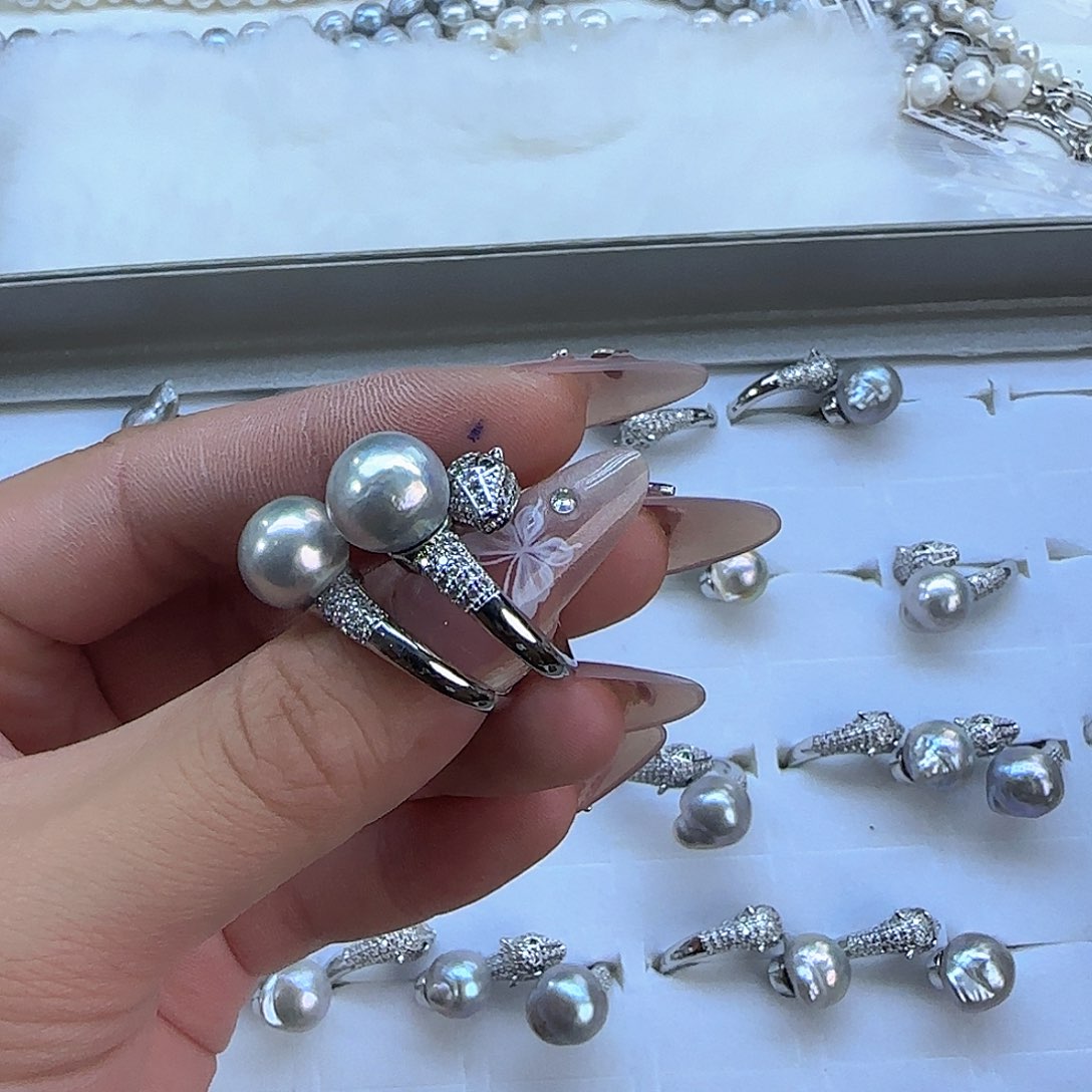 未镶嵌项链定制712淡水珍珠