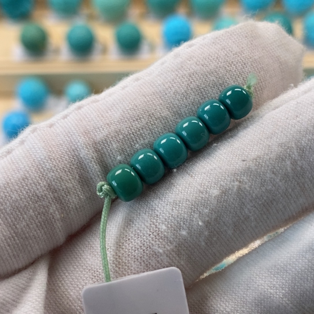 绿松石未镶嵌精品高瓷绿松石哦