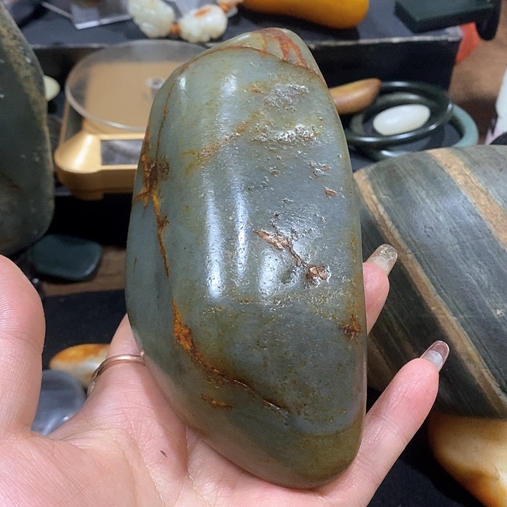未镶嵌和田玉（糖玉）挂件黎*