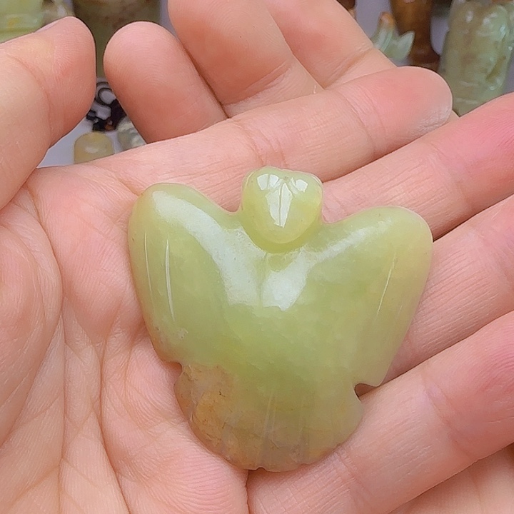 和田玉吊坠(不含链)未镶嵌