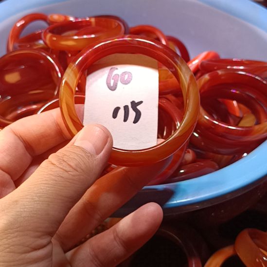 玛瑙/玉髓未镶嵌手镯