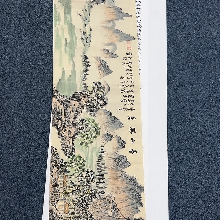 国画纯手工打造而