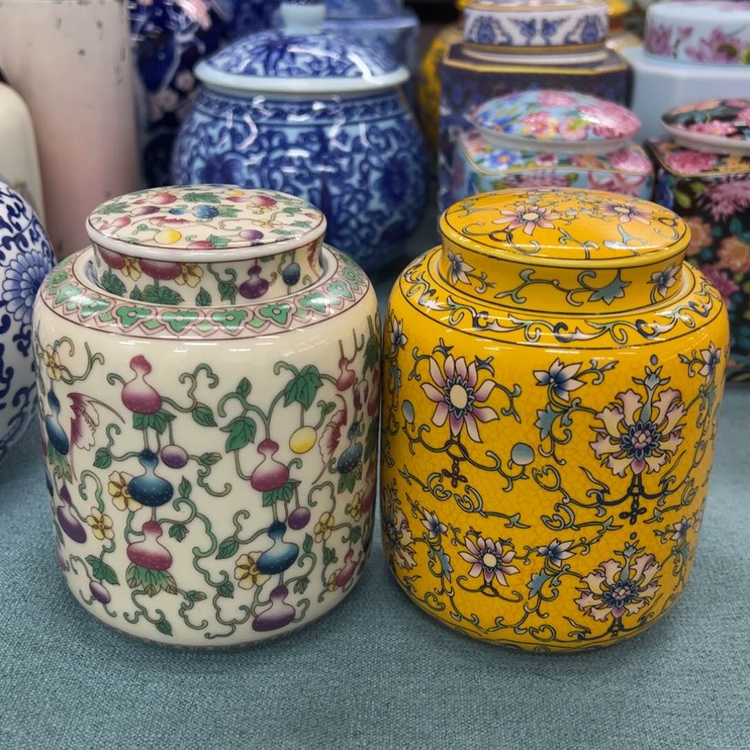 高端款家用茶叶罐