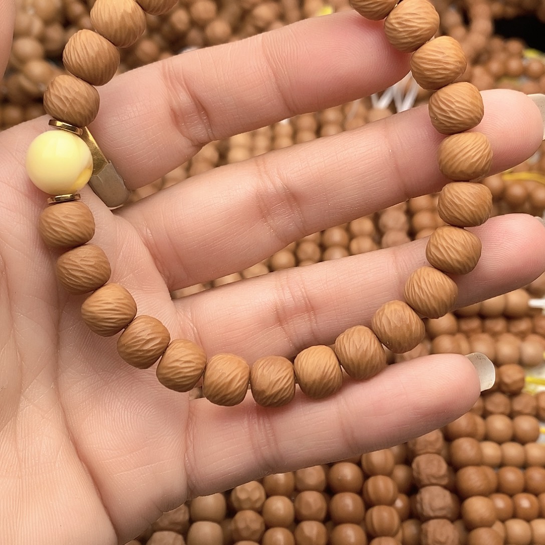 恋***饰猴头核桃手串原皮原色原生态