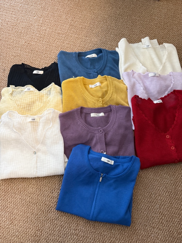 顾奈#1号夏款针织开衫