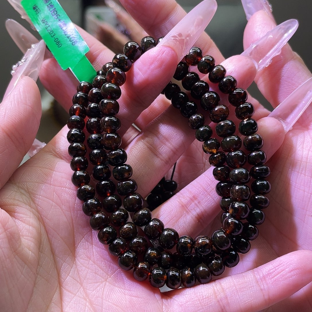 琥珀未镶嵌裸石6血翳