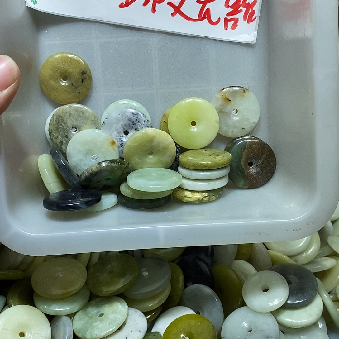 未镶嵌蛇纹石玉车挂62