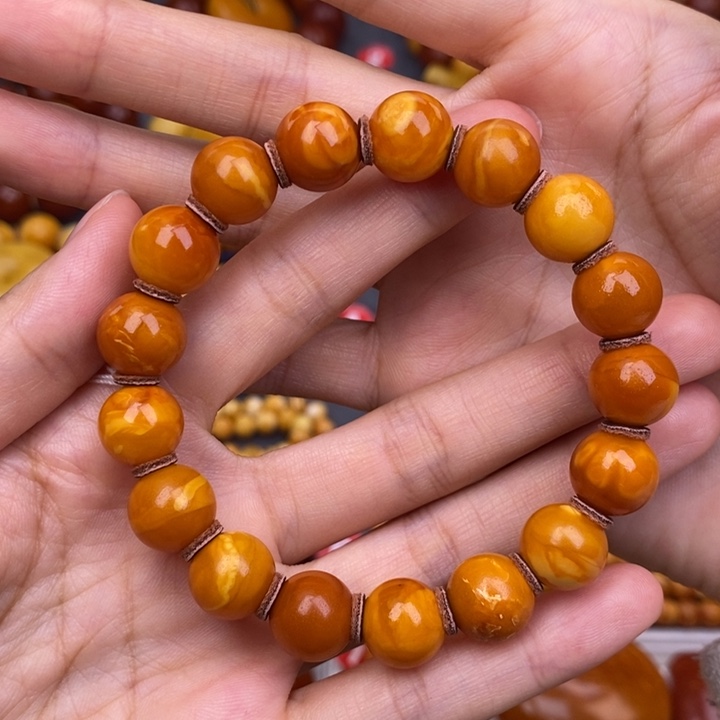 琥珀未镶嵌裸石蜜蜡M