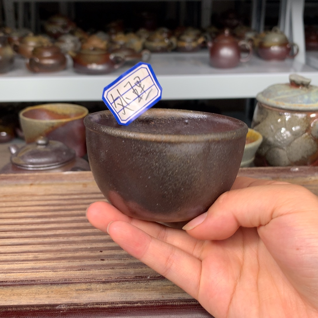 茶壶紫砂纯自然柴烧