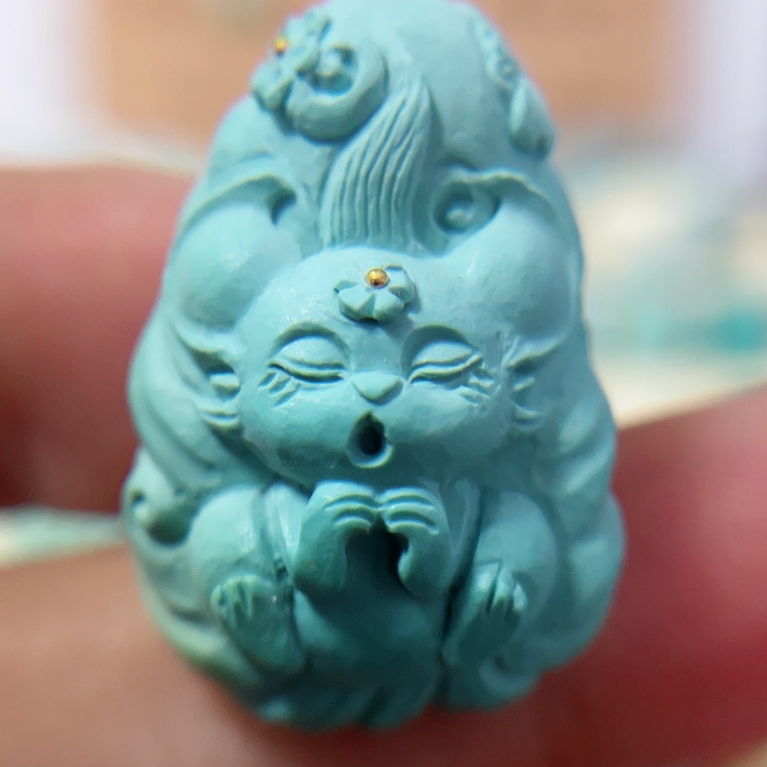 绿松石珠宝奇石未镶嵌