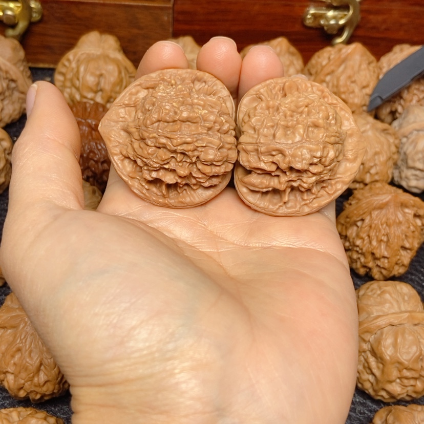 【闪购商品】吊坠文玩核桃欧***?官帽42