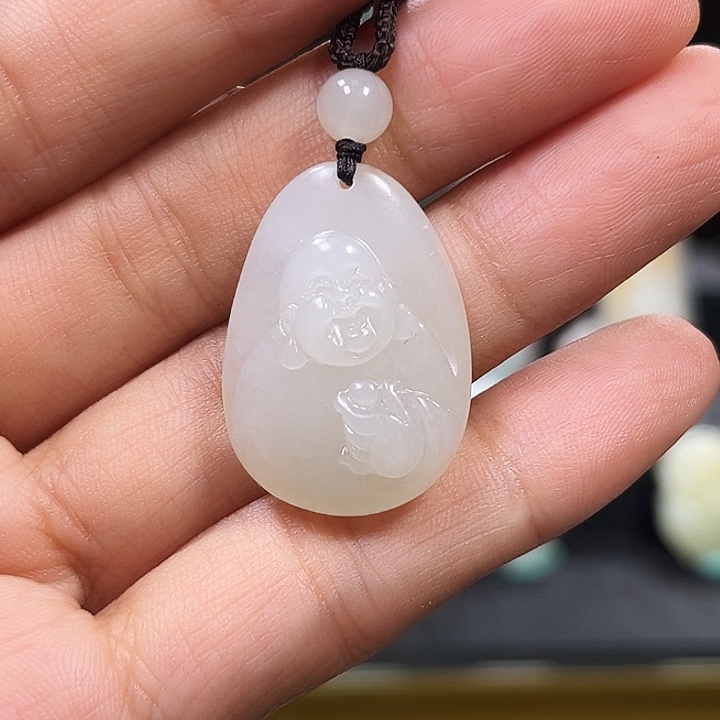 和田玉颈饰未镶嵌