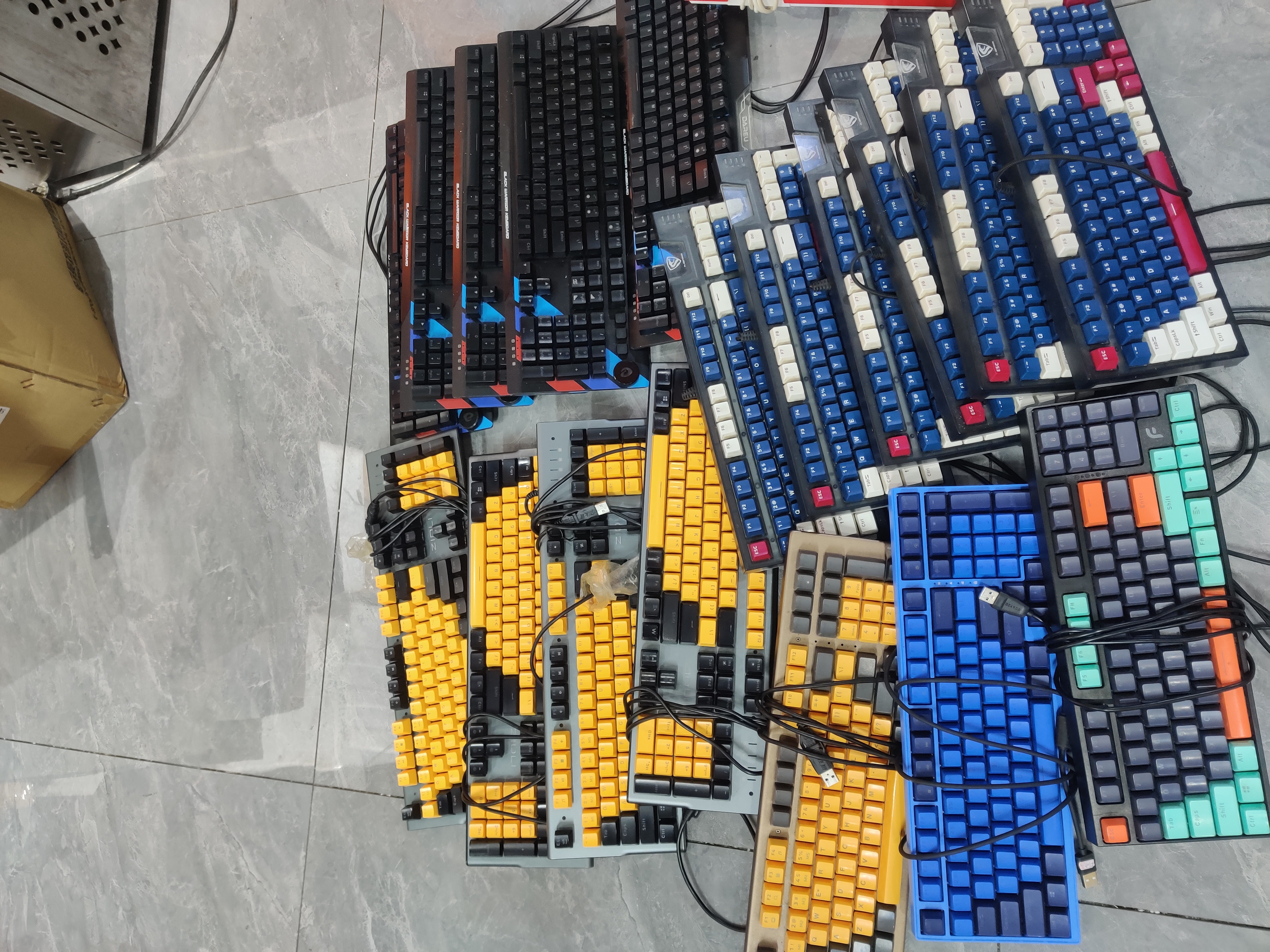 8新   网吧拆机键盘外设 光轴机械游戏电竞键盘