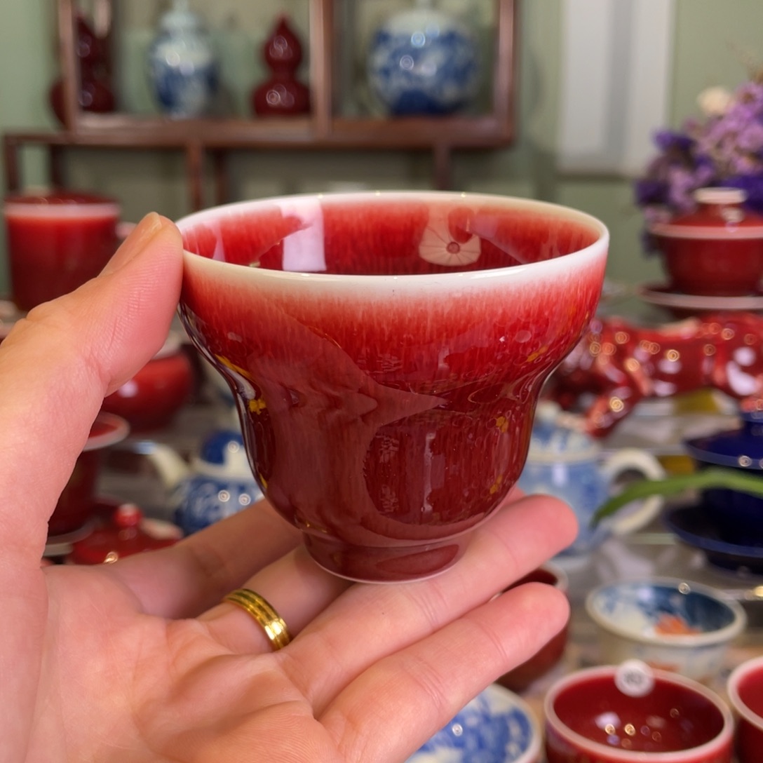 清欢雅玩原矿郎红福利杯