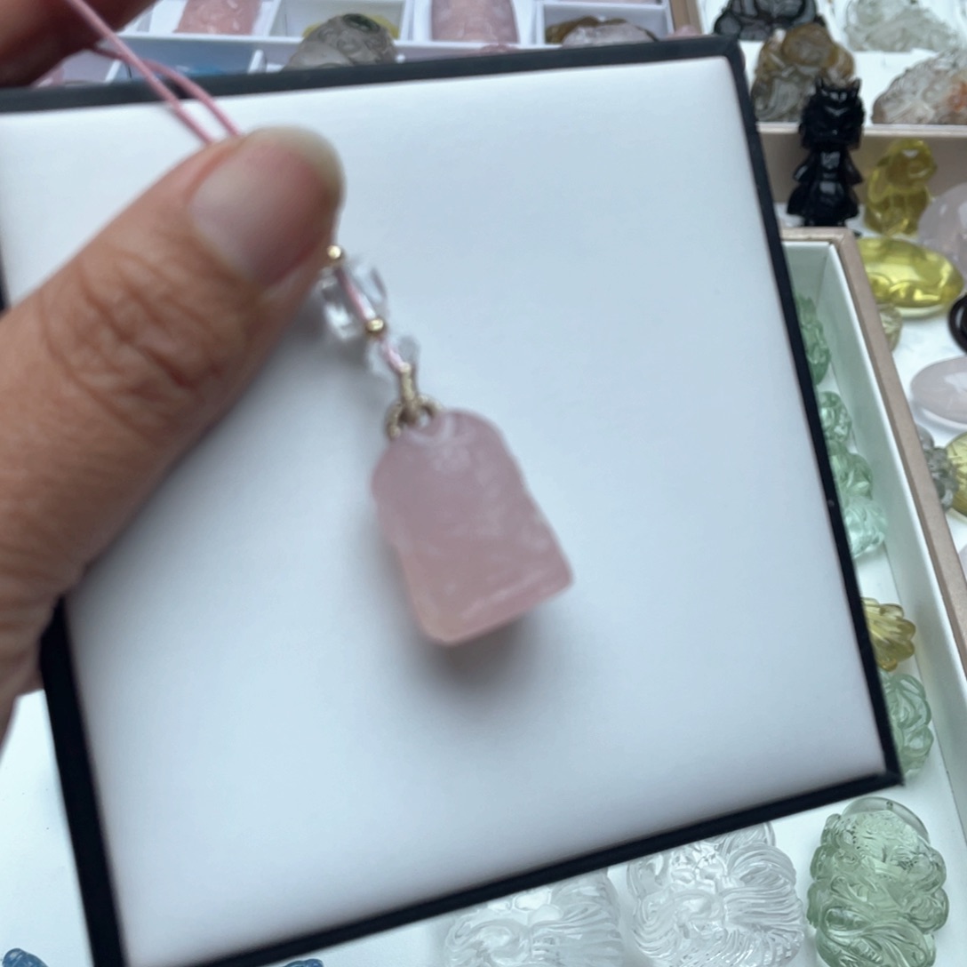 水晶吊坠(不含链)未镶嵌