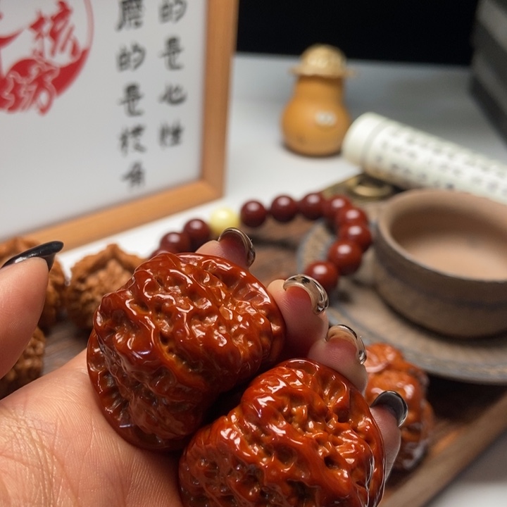 少***爹文玩核桃吊坠蛤蟆头蛤蟆头蛤蟆头