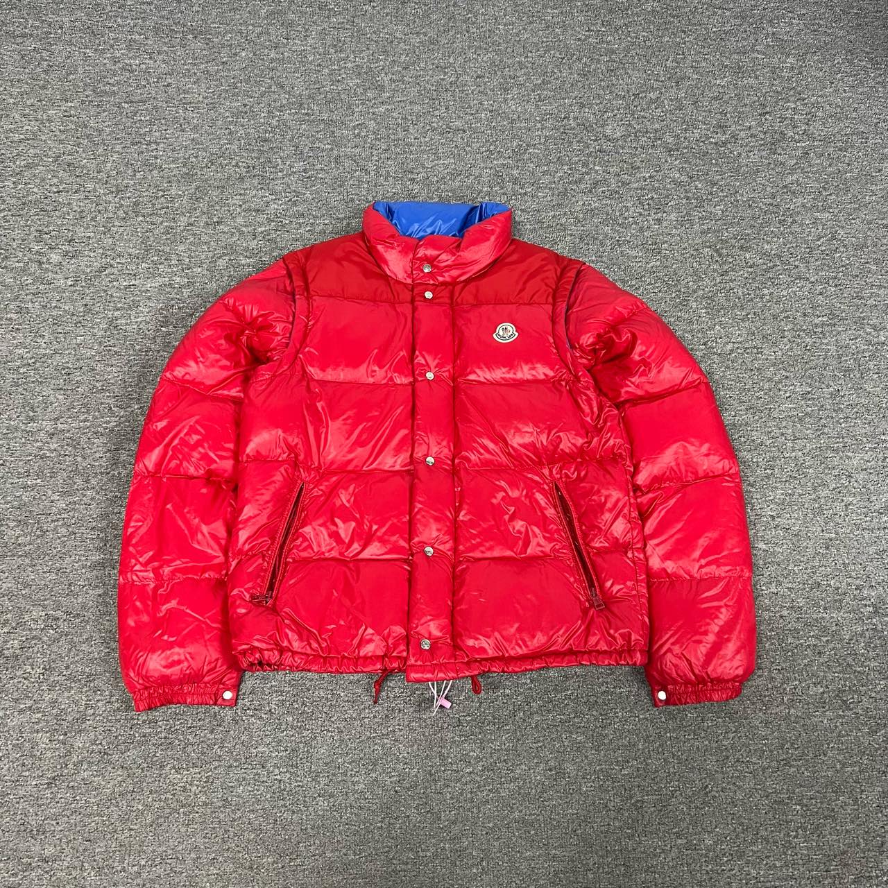 99新 MONCLER 蒙口 面包羽绒服 3码 可当马甲两穿