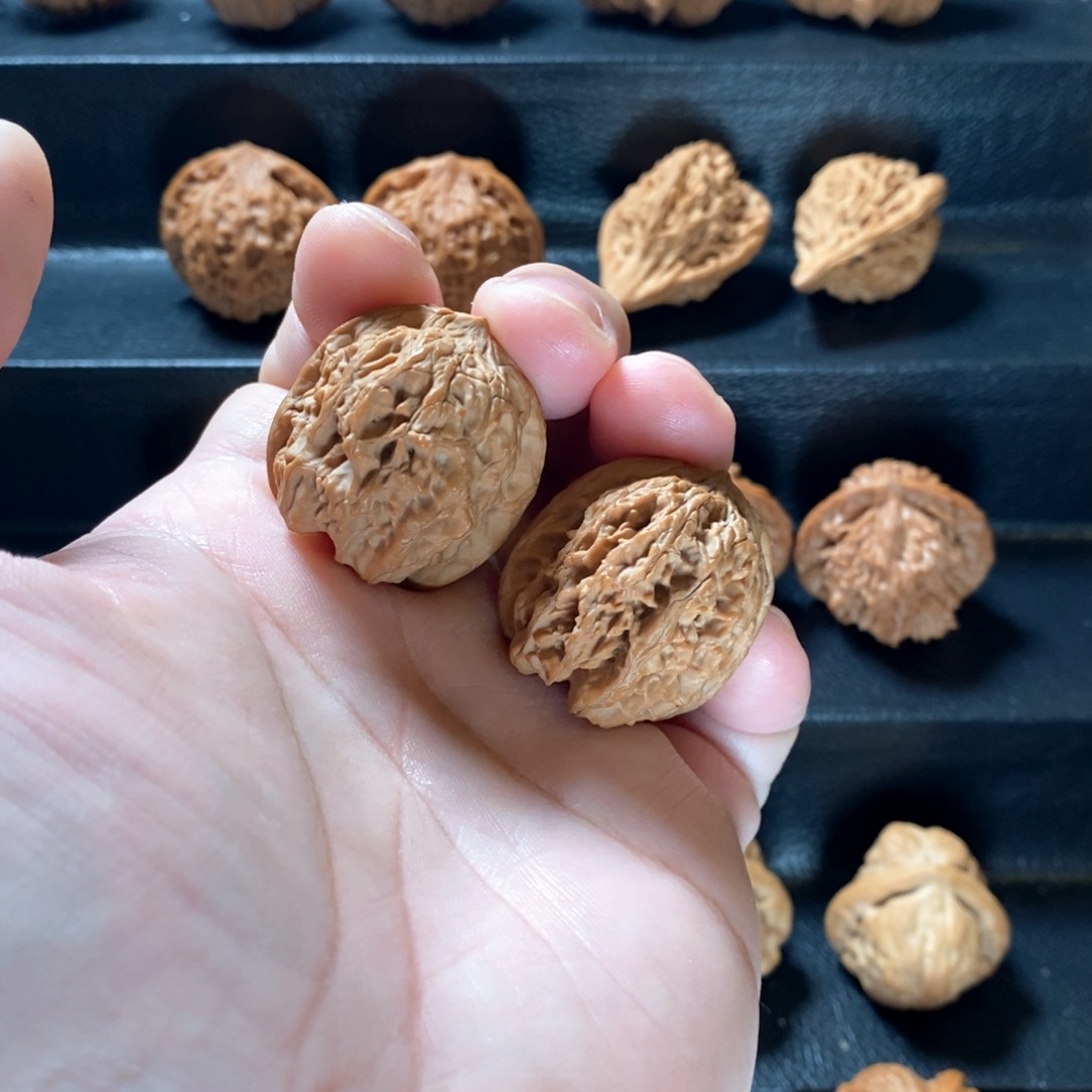 桃核把件野生原树太行玄石31