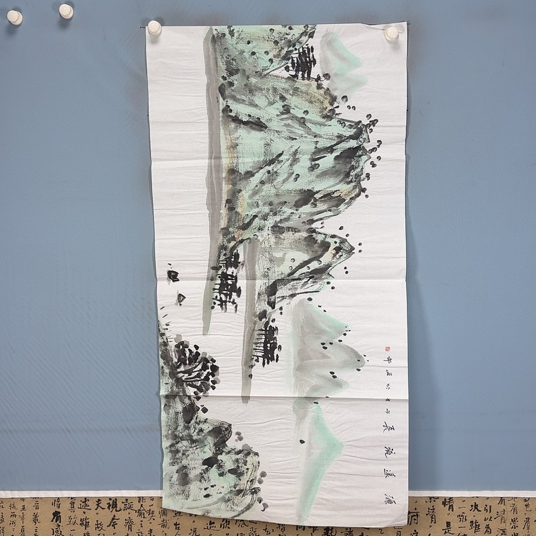国画523 牡丹一如您的脸颊