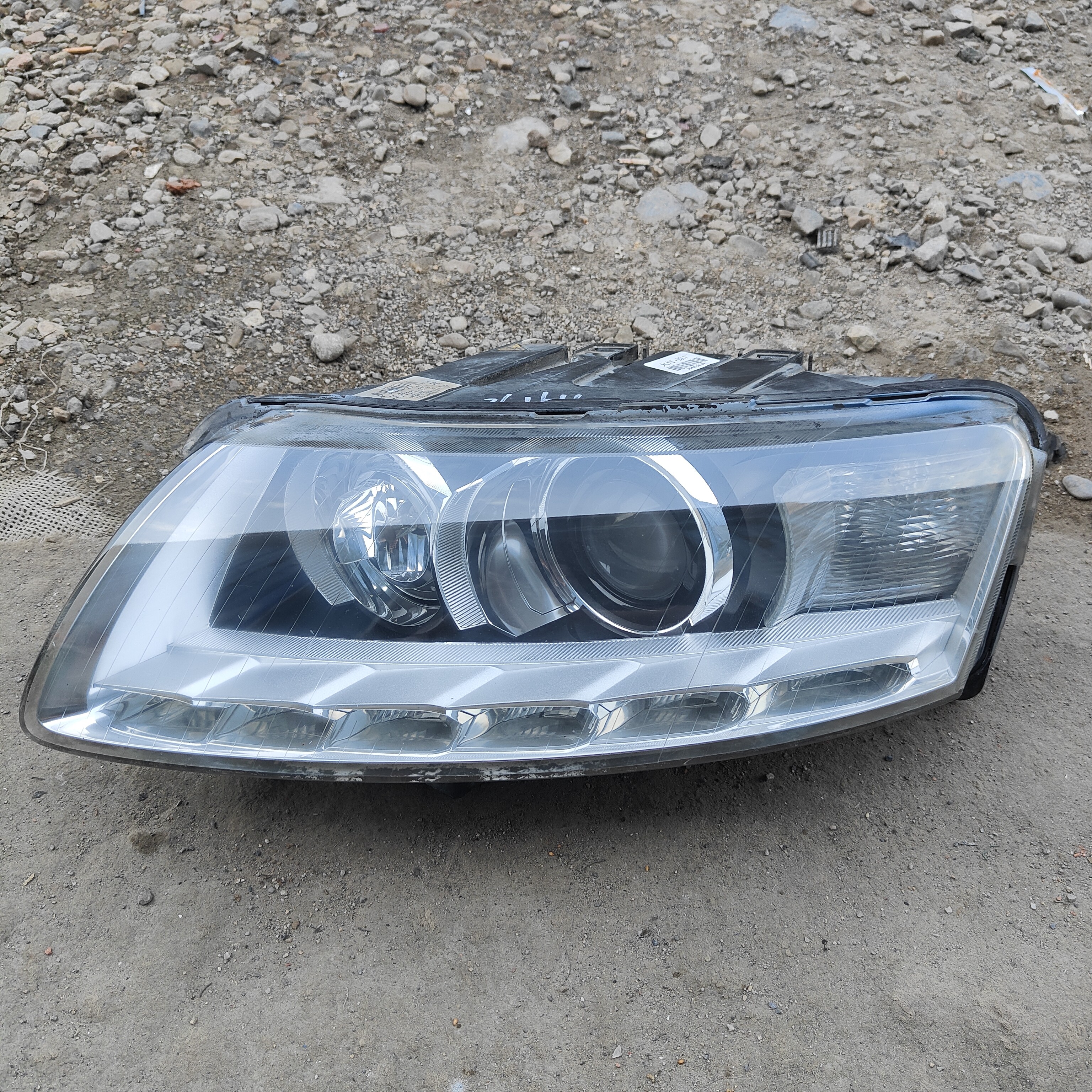 适配09-11款奥迪A6L前大灯前照明灯高配随动疝气前大灯