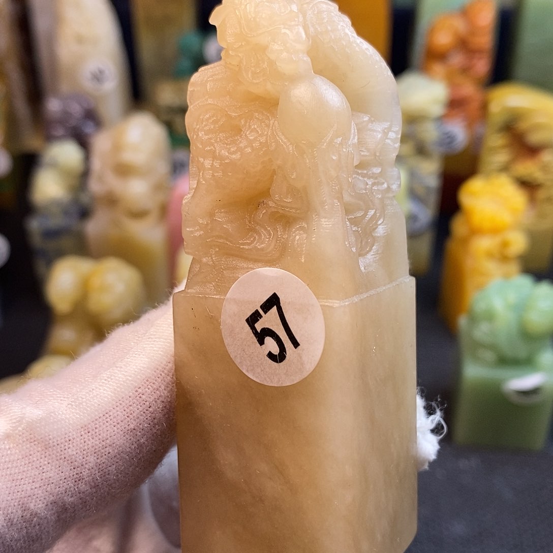 云南石篆刻艺术家的作品