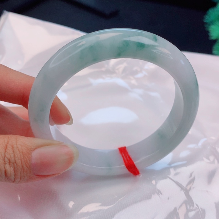 未镶嵌手镯翡翠54圈