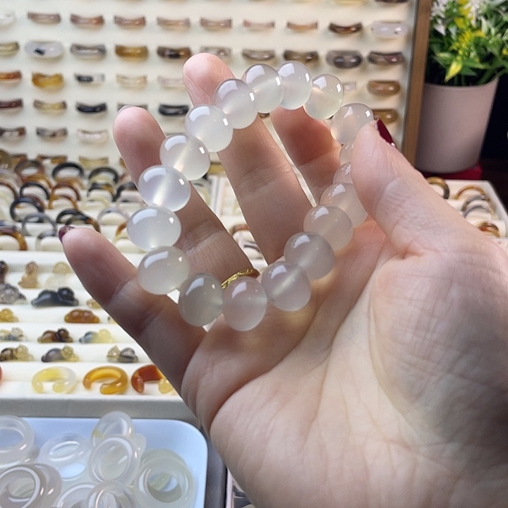 玛瑙/玉髓合金戒指