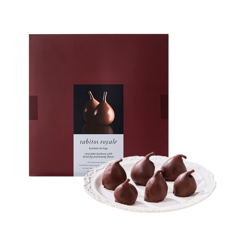 RABITOS ROYALE 西班牙进口 无花果巧克力制品(白兰地风味) 252g