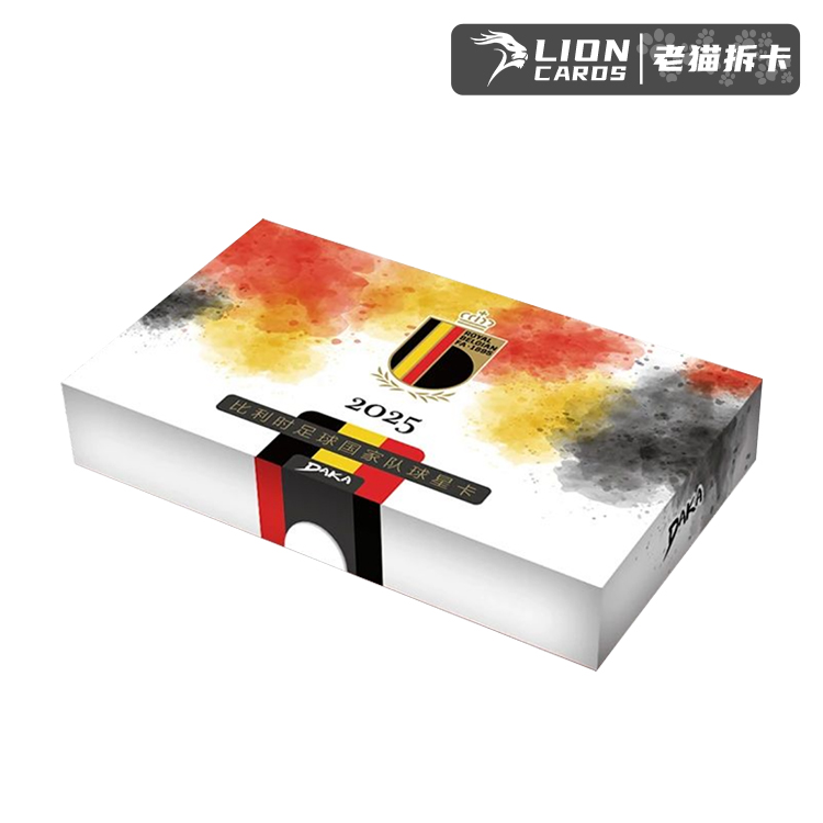 DAKA【拆盒】2025比利时 队盒 足球 球星卡盲盒