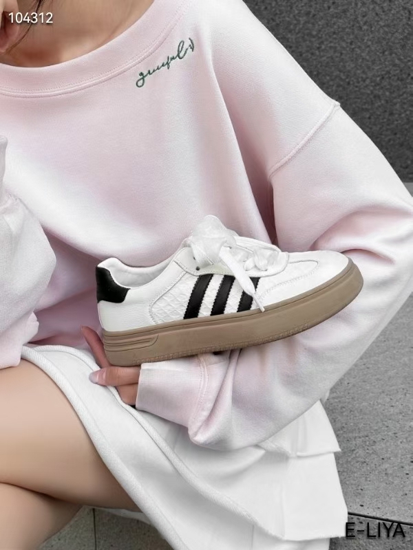 好铺子•德训鞋、休闲时尚、百搭厚底女鞋，四季小白鞋