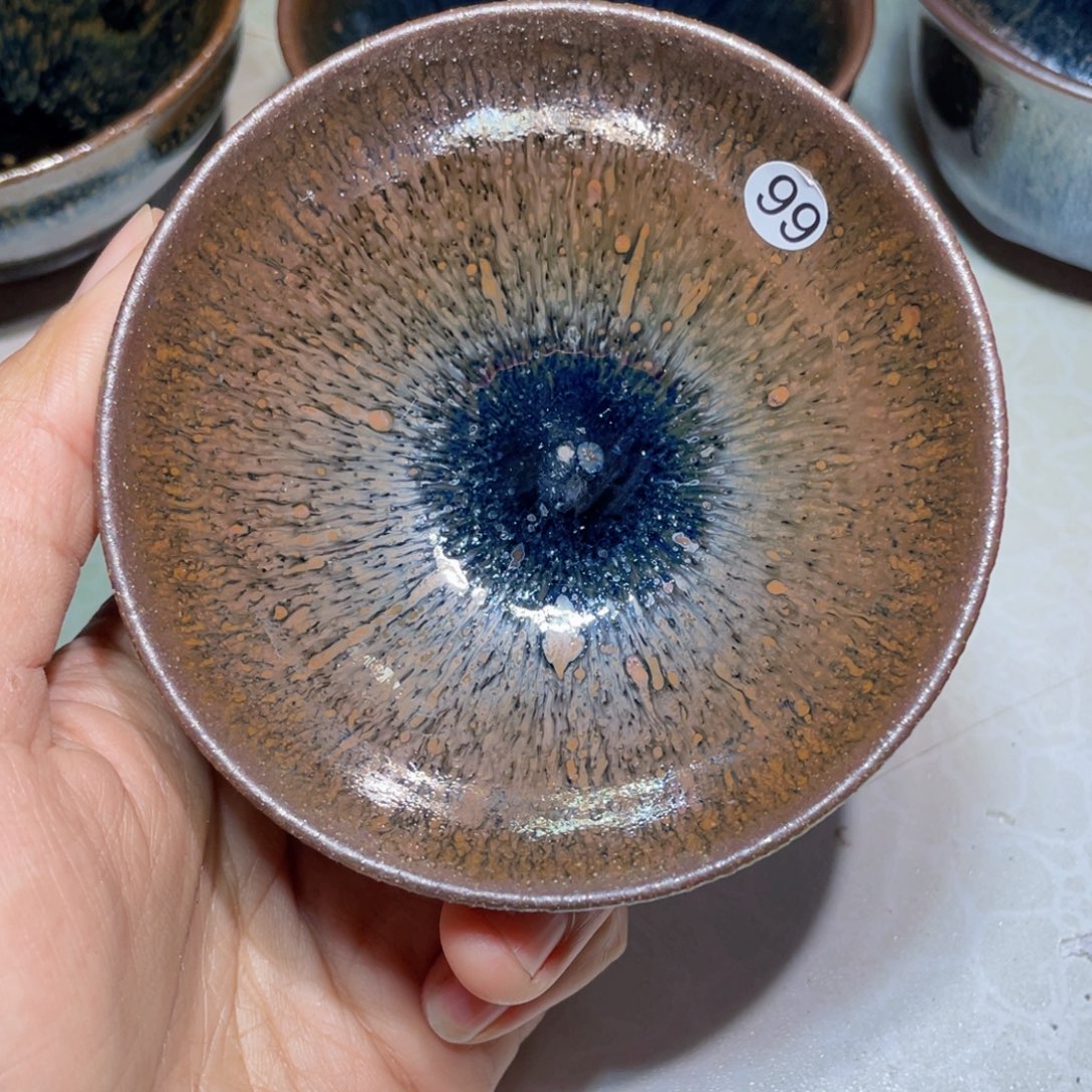 茶盏龙窑柴烧建盏99