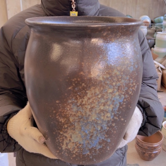 紫砂花盆高30口24————-