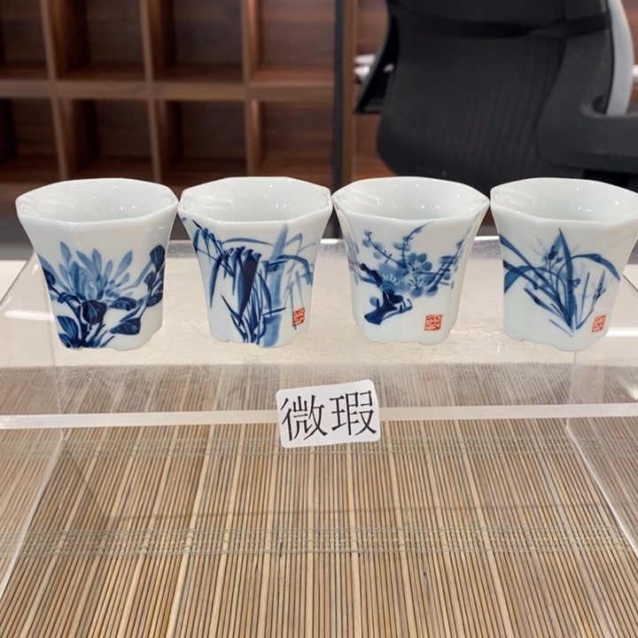 釉下老陶泥手工绘制