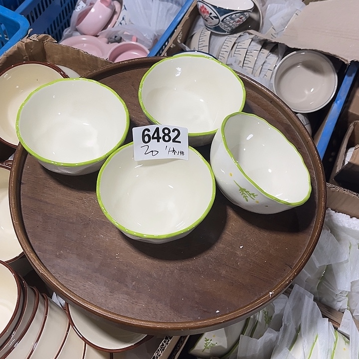 瓷微瑕外贸餐具6482