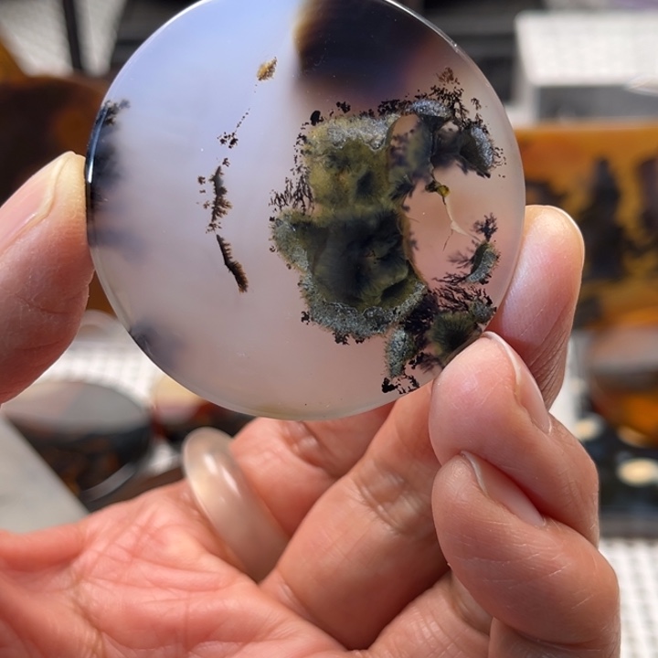 玛瑙/玉髓未镶嵌吊坠(不含链)