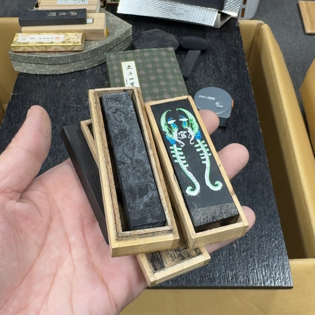 三***猪日本中古工艺品摆件