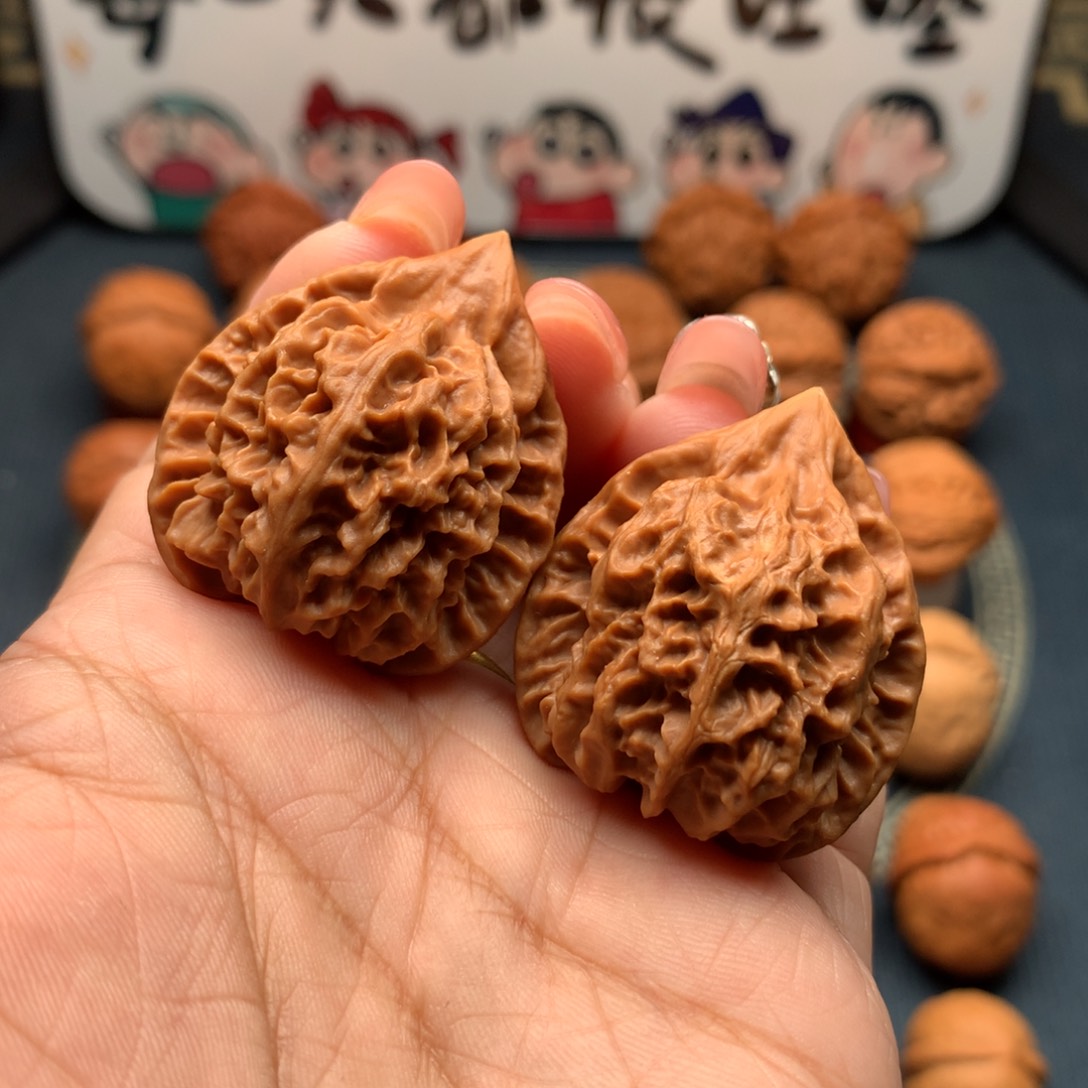 文玩核桃把件曹大龙